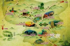 南充景点地图(长沙景点地图)