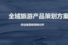 南充旅游方案(旅游方案策划书模板)